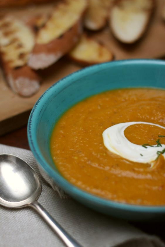 Pumpkin soup - vertical resized